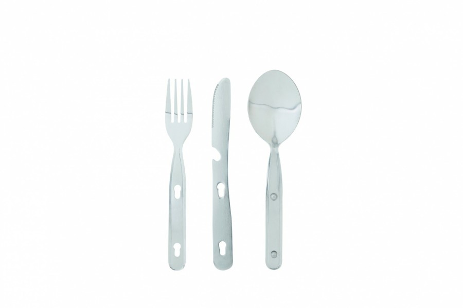 EQUIPO Ferrino Taza y cuchillería | Set Of 3 Cutlery Steel Inox