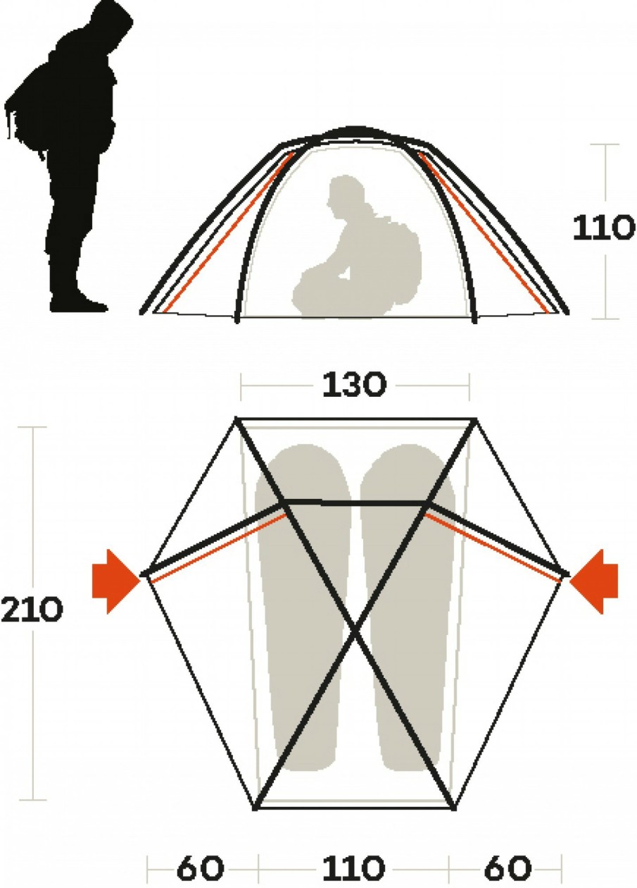 EQUIPO Ferrino Light Line | Tent Force 2