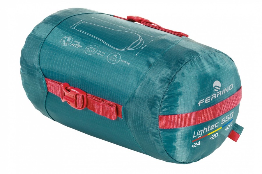 EQUIPO Ferrino Sintético|Camping | Sleepingbag Lightech 550