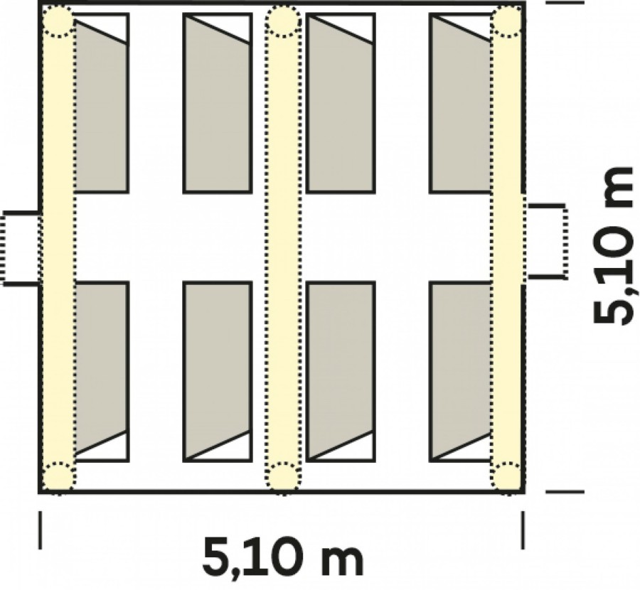 EQUIPO Ferrino | Self Inflatable Tent Pneutex 3 Arches