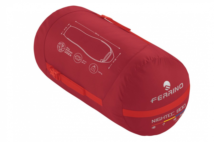 EQUIPO Ferrino Sintético | Sleepingbag Nightec 800