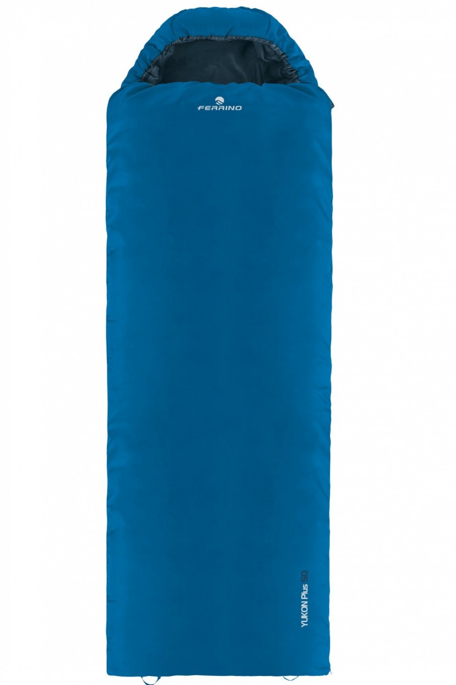 EQUIPO Ferrino Sintético | Sleepingbag Yukon Plus Sq Zip Left Blue